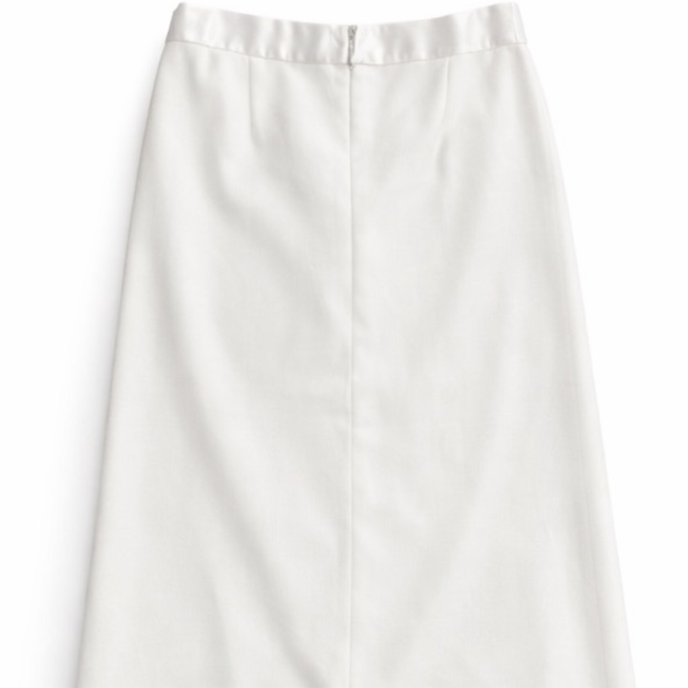 J. Crew Ivory Midi Skirt- AS IS